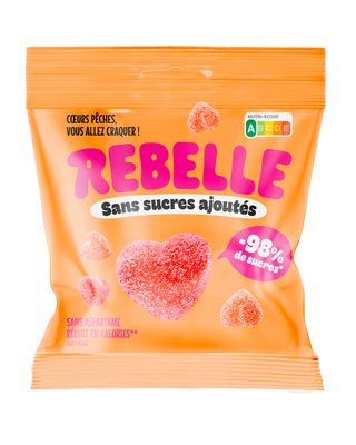 Sachet Coeurs pêches